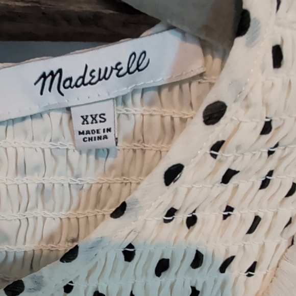 Madewell Inkbrush Dots Ruffle - Picture 7 of 11